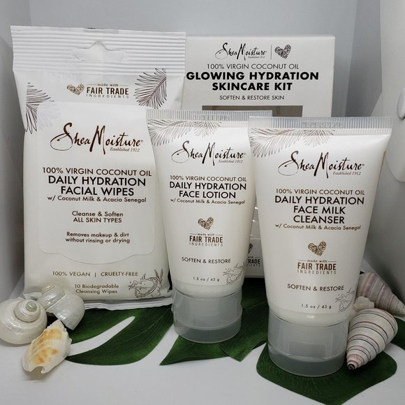 shea moisture face milk cleanser